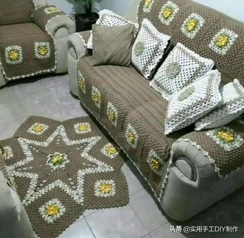针织作品 看看编织高手的家,家中每一件编织物都是艺术精品